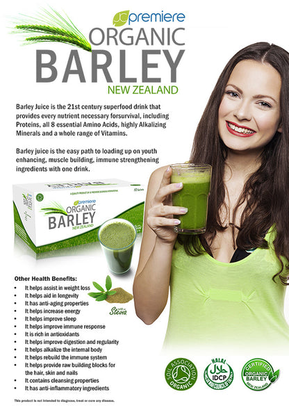 JC Organic Barley Juice